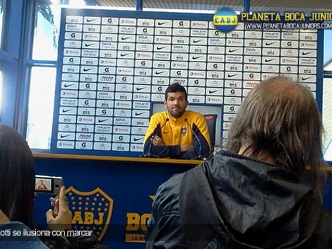 Gigliotti: "Ojalá me toque convertir, pero lo importante es que Boca gane"
