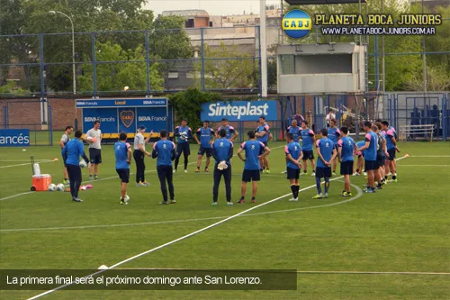 Boca-Entrenamiento