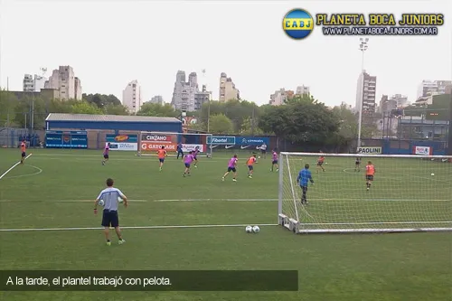 Entrenamiento-Boca
