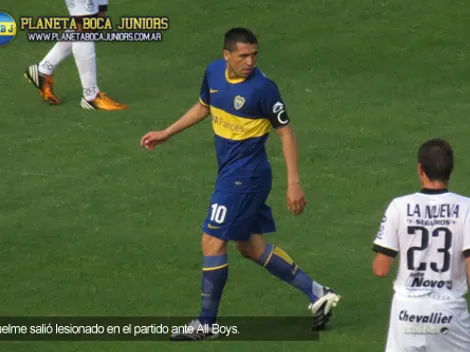 Confirmado: se desgarró Riquelme