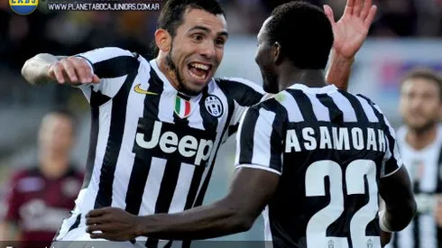 A la punta con Tevez