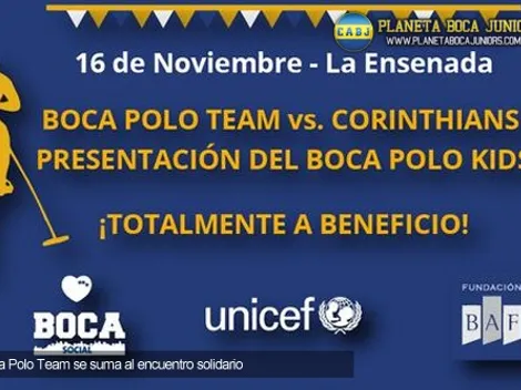 Polo solidario con Batistuta y Cambiaso