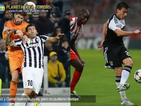 Jornada olvidable de Champions para los exBoca