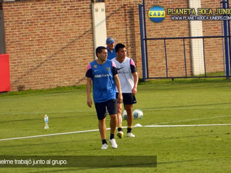 Riquelme se reintegró al grupo