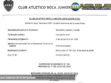 Se aprobó el balance 2012/2013