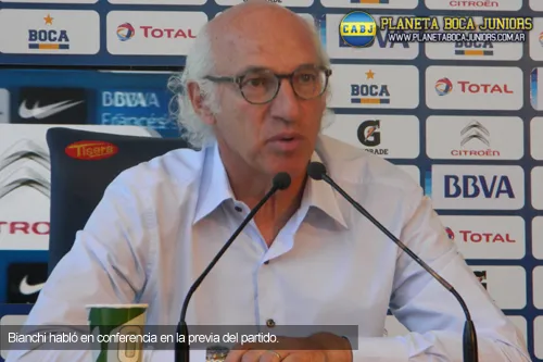 carlos bianchi conferencia previa lanus boca