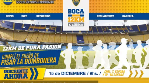 Comenzó la inscripción para la maratón de Boca