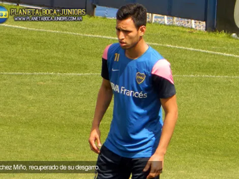 Sánchez Miño, a la par del grupo