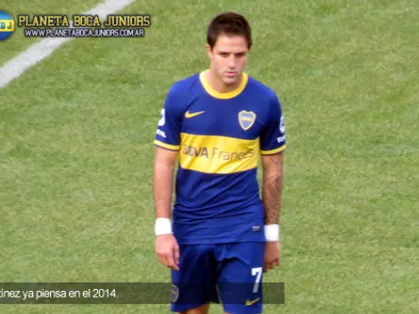 Martínez: “No me quiero ir de Boca sin salir campeón”