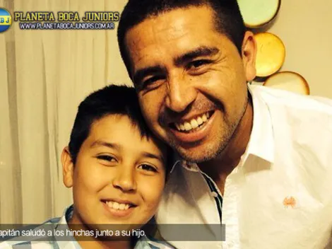 El saludo navideño de Riquelme para los hinchas