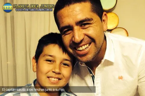 Juan Román y Agustín Riquelme