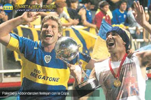 palermo pato copa sudamericana 2005 boca boca