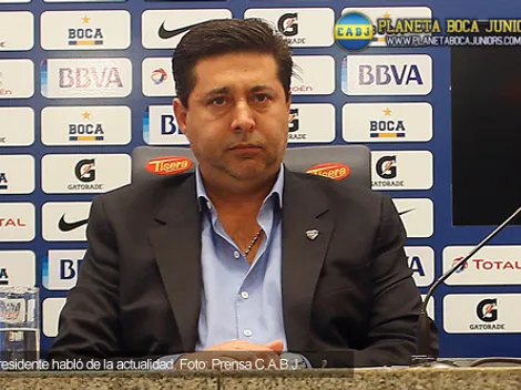 Angelici: "Este no es el momento de vender a Sánchez Miño"