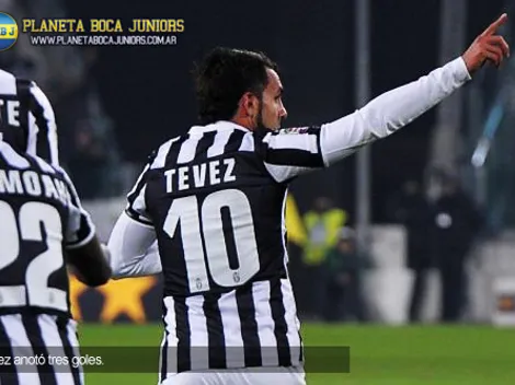 Tevez, imparable