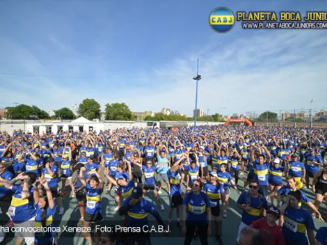 Más de 8 mil bosteros participaron de la carrera de Boca