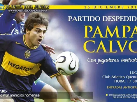 Partido despedida del “Pampa” Calvo