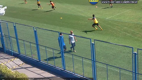 Riquelme arrancó su recuperación