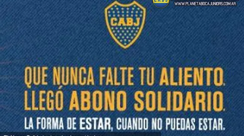 Abono Solidario ante Gimnasia (LP)