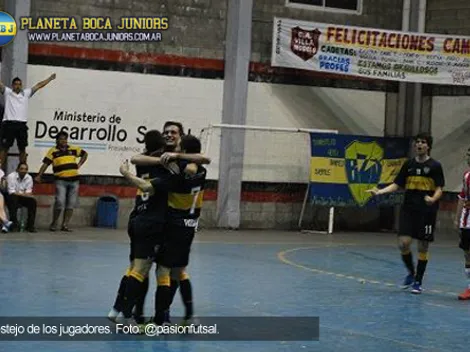 ¡El futsal, bicampeón!