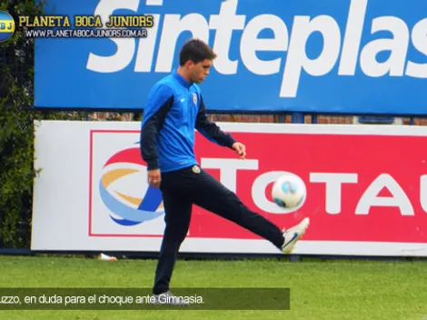 Caruzzo, con una molestia en el aductor izquierdo