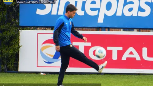 Caruzzo, con una molestia en el aductor izquierdo