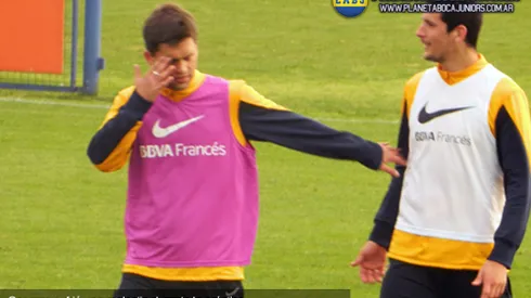 Caruzzo se retiró de la práctica con una molestia