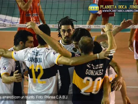 Debut ganador del vóley