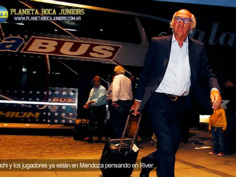 Boca ya está en Mendoza