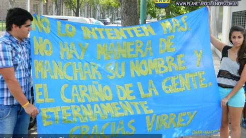 Los hinchas lo bancan