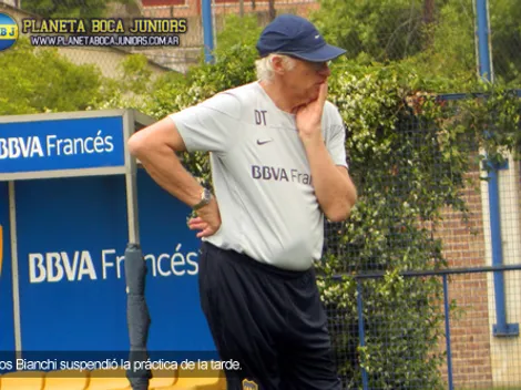 La lluvia cambió los planes