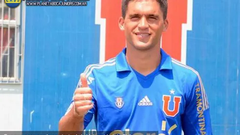 Caruzzo fue presentado en "U" de Chile