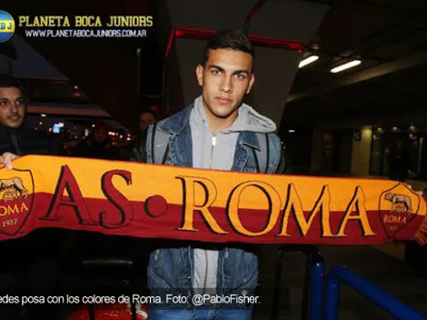 Paredes llegó a Italia