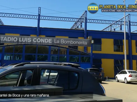 ¿Dónde estuvo el plantel de Boca?