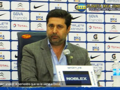 Angelici: “No se puede pasar mucho tiempo sin ganar nada”