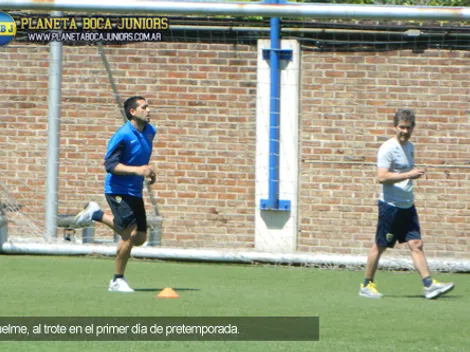 Riquelme inició "su" pretemporada