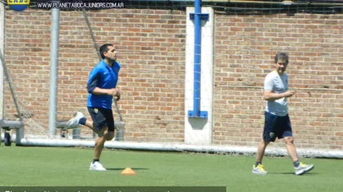 Riquelme inició "su" pretemporada