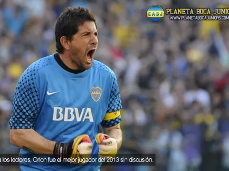 Agustín Orion, el mejor jugador del año