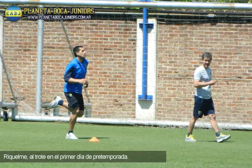 riquelme pretemporada 2014 boca