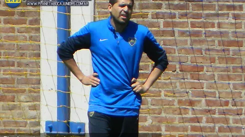 Riquelme se reintegró al grupo