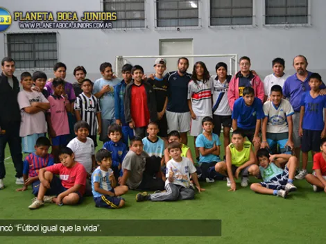 "Fútbol igual que la vida"