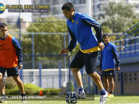 Fútbol para los suplentes, con Riquelme y Perotti