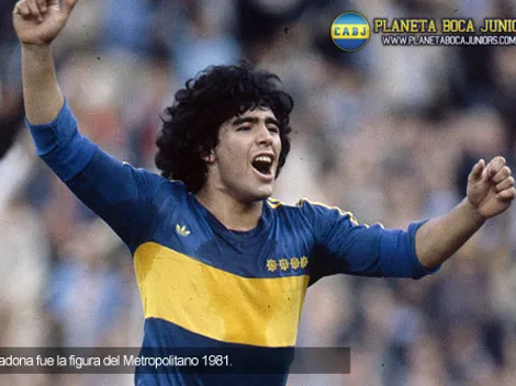 A 33 años del debut de Maradona en Boca