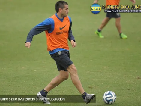 Riquelme y Perotti hicieron fútbol