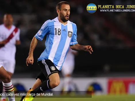 Palacio, el único exBoca en la lista de Sabella