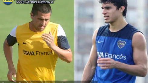 Riquelme y Perotti se sumaron al grupo