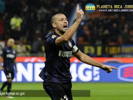 Samuel hizo festejar al Inter