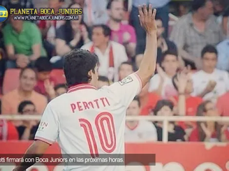 Perotti está viajando al país para sumarse a Boca