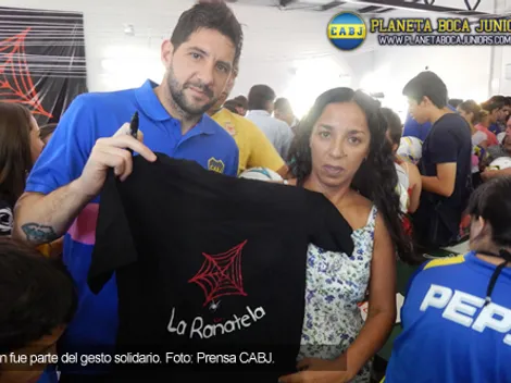 Boca, solidario en Mendoza