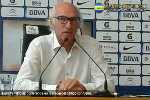 bianchi conferencia pre velez boca boca