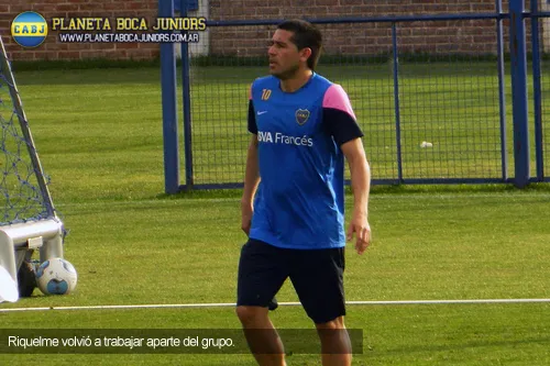 riquelme aparte grupo boca entre boca